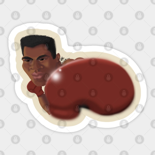 muhammad ali Sticker by Luzinha